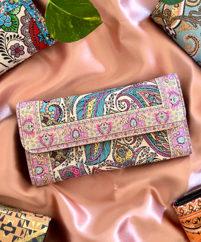 Pink Wallet, Handmade Wallet, Small Purse for Women