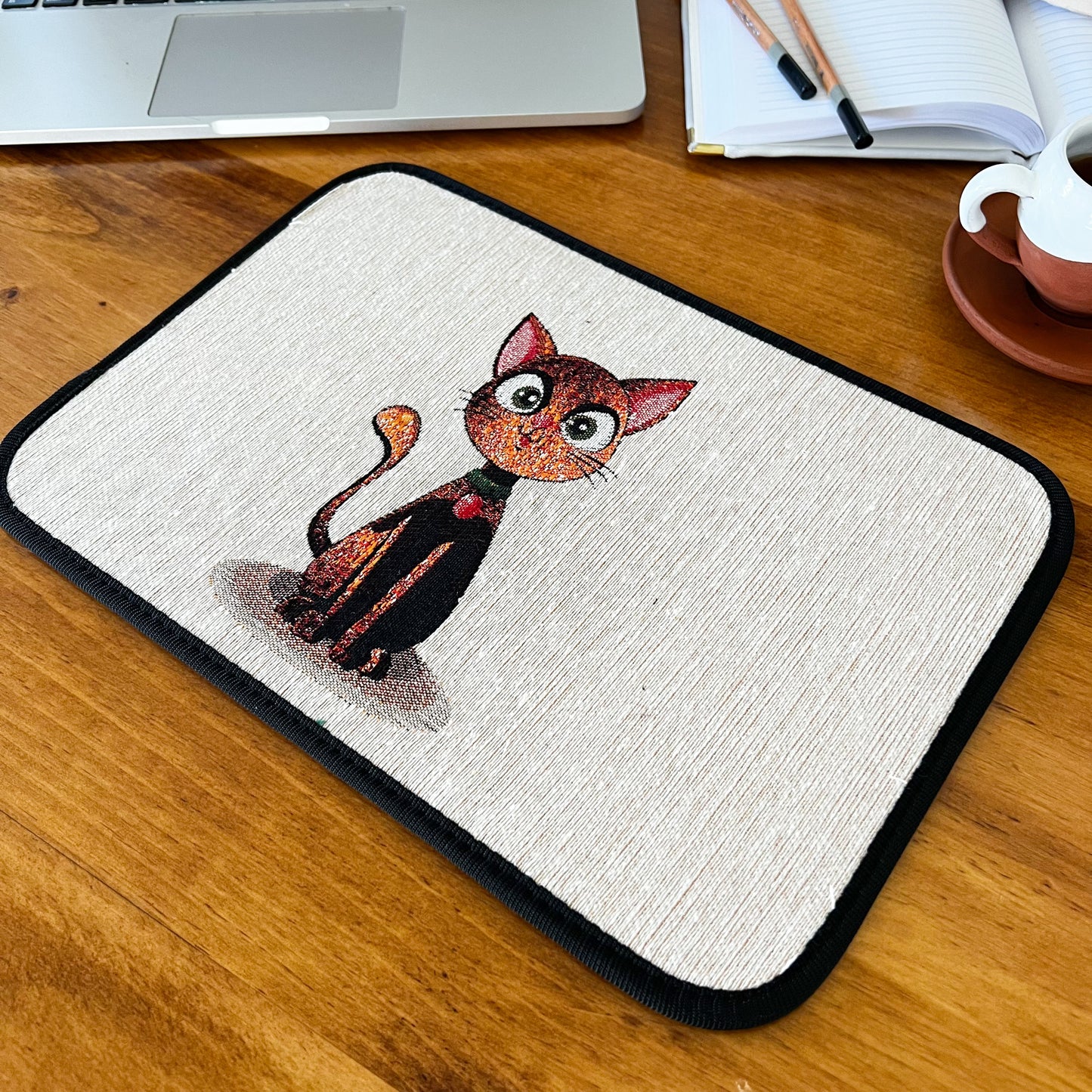 Mousepad For Animal Lovers, Handmade Mouse Pad, Cute Gifts