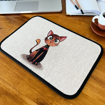 Mousepad For Animal Lovers, Handmade Mouse Pad, Cute Gifts