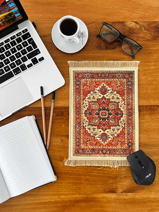 Turkish Rug Design Mouse Pad, Cute Mouse Pad