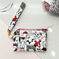 Cute Dog Fabric Pouch with Wristlet