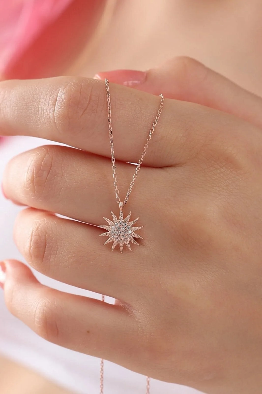 Cute Necklace, 925 Sterling Silver Necklace