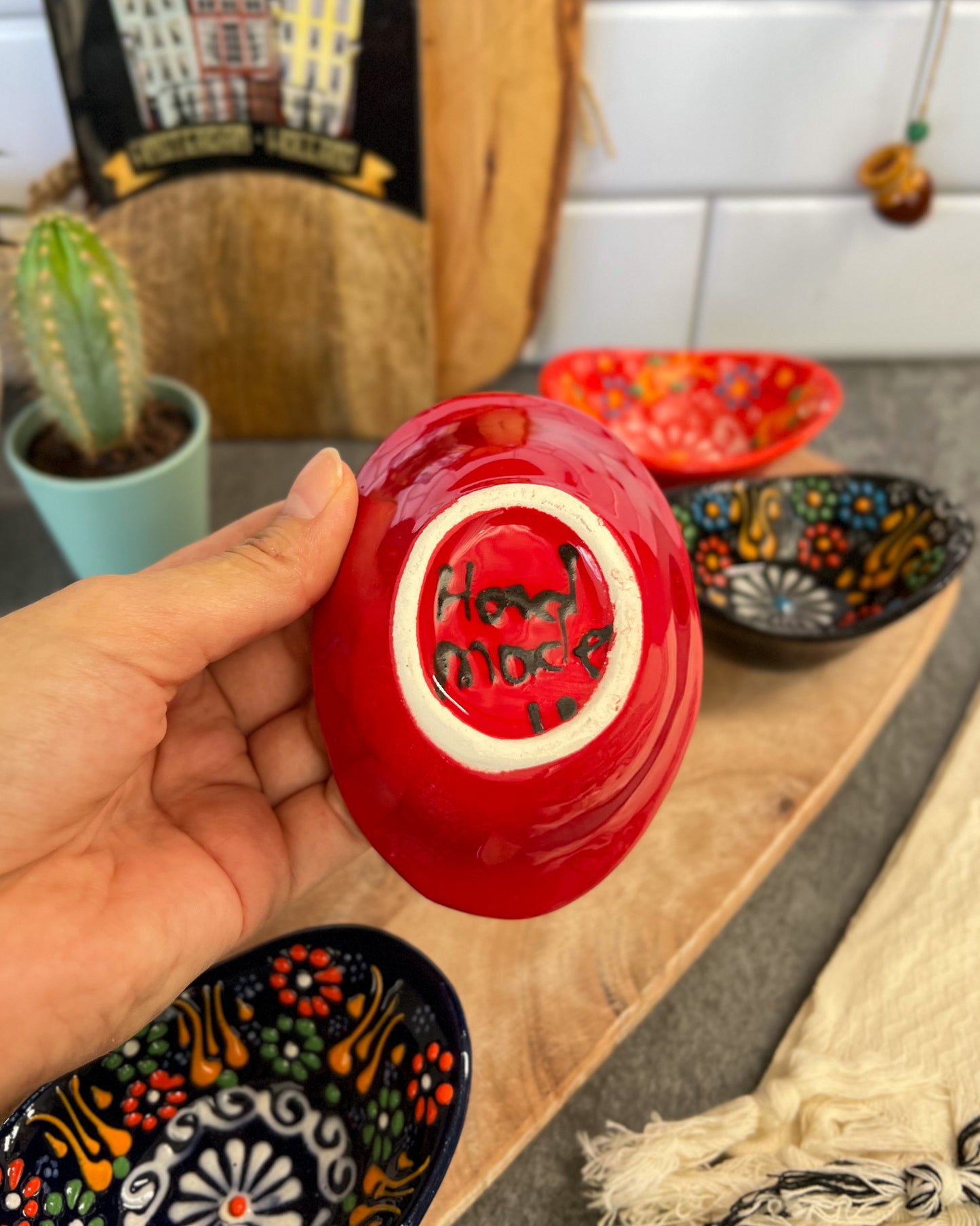 Gondola Shaped Trinket Dish, Pinch Bowls, Cute Kitchen Decor