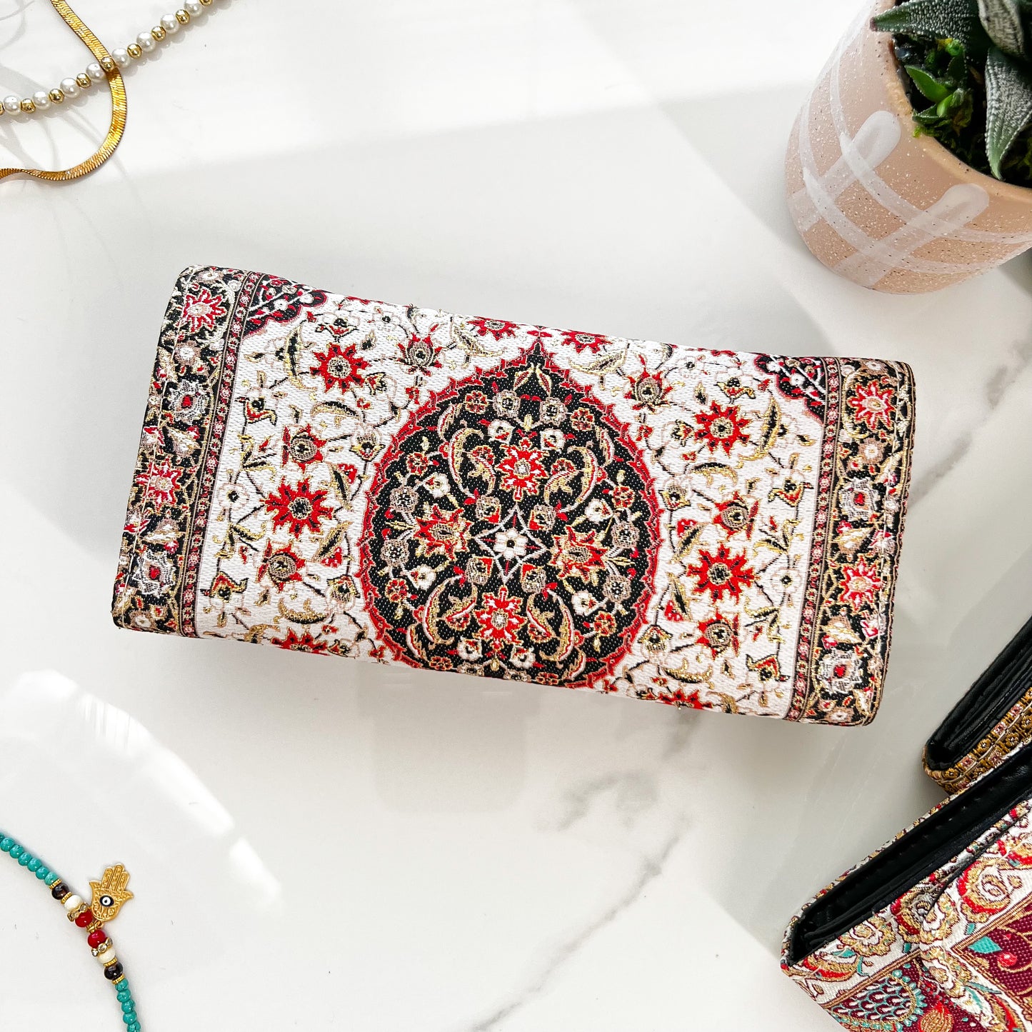 Handmade Trifold Wallet for Women, Cute Wallet