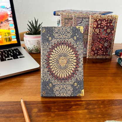 Mandala Design Small Notebook, Handmade Cute Notebook