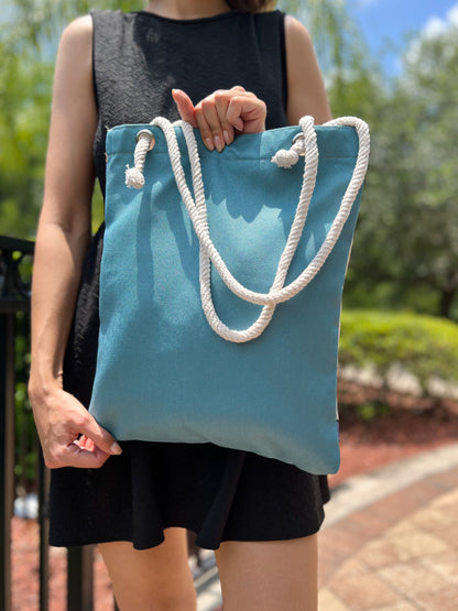 Evil Eye Shoulder Bag, Boho Tote Bag, Handmade Beach Bag