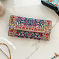 Boho Wallet for Women, Handcrafted Vegan Wallet Women