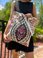 Floral Bag for Women, Handmade Shoulder Bag