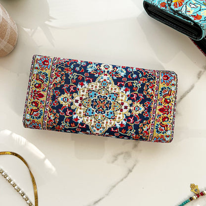 Boho Wallet for Women, Handcrafted Vegan Wallet Women