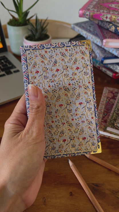 Cute Floral Notebook, Boho Small Journal