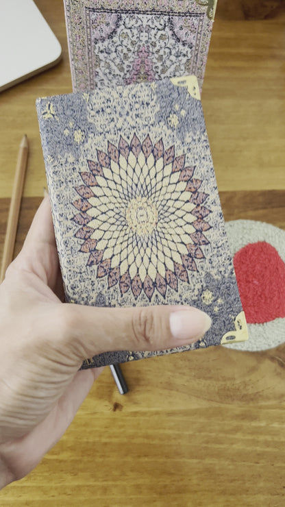 Mandala Design Small Notebook, Handmade Cute Notebook